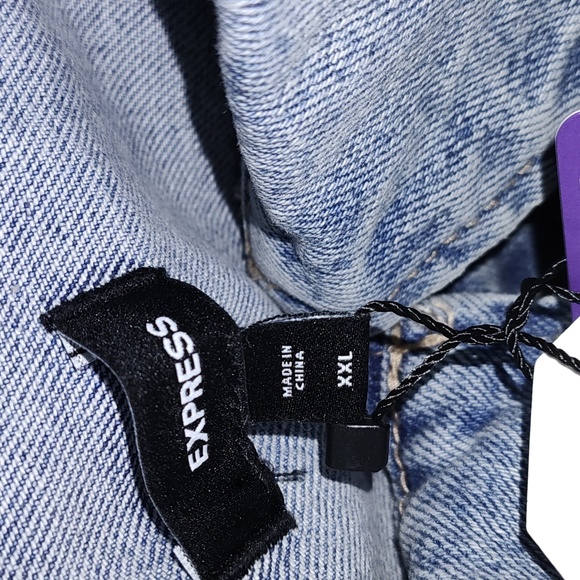 Express Denim Jacket NWT - Picture 6 of 6